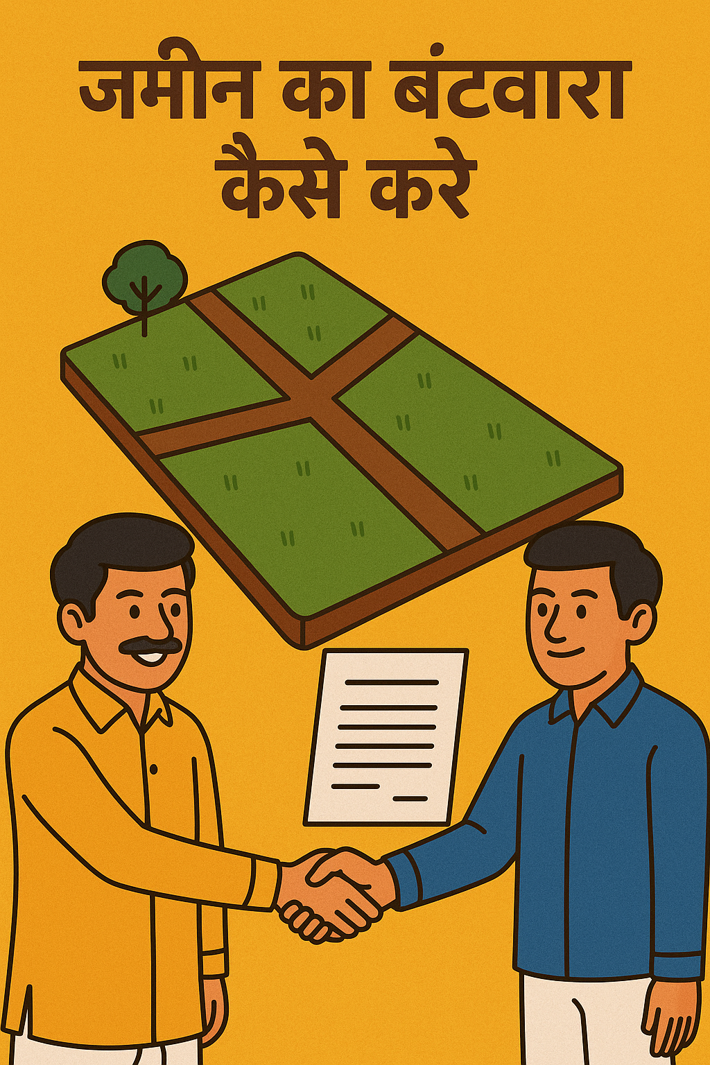 2025 में जमीन का बंटवारा कैसे होगा? जानिए आपके अधिकार